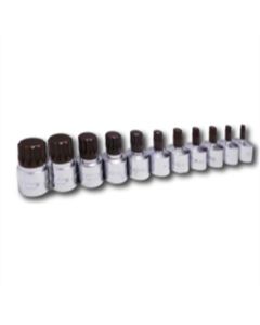 VIMXZN101 image(0) - VIM Tools 11-Piece XZN Set, One-Piece Drivers, 3/8 in. Square Drive