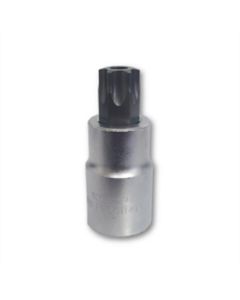 VIMPFS8TR60 image(0) - VIM Tools TR60 Tamper Proof Torx Bit, Satin 1/2 Sqaure Drive holder