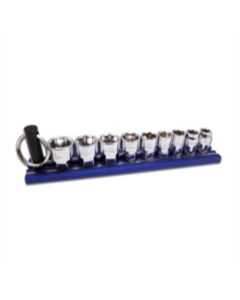 VIMDDM400 image(0) - VIM Tools 9-Piece DUAL DRIVE Metric Shallow Chrome Sockets Set