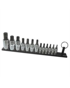 VIMTMS-TORX image(0) - VIM Tools 13-Piece Torx Driver Set on Black Magrail